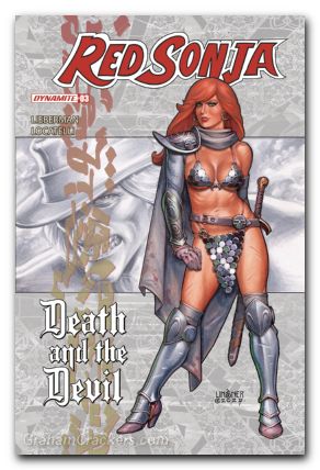 Red Sonja Death And The Devil #3 cover a linsner