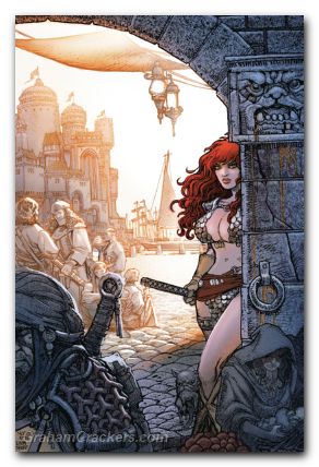 Red Sonja Death And The Devil #3 cover j moritat virgin variant