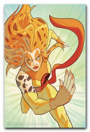 Thundercats Cheetara #5 cover k brandt virgin variant