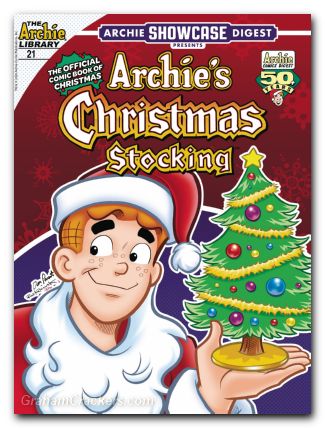 Archie Showcase Jumbo Digest #21 Archies Christmas Stocking