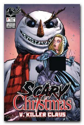 Scary Christmas V Killer Claus #1 cover c Racy