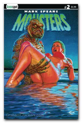 Mark Spears Monsters #2 cover c creature feature