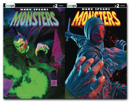 Mark Spears Monsters #2 cover f holofoil flip