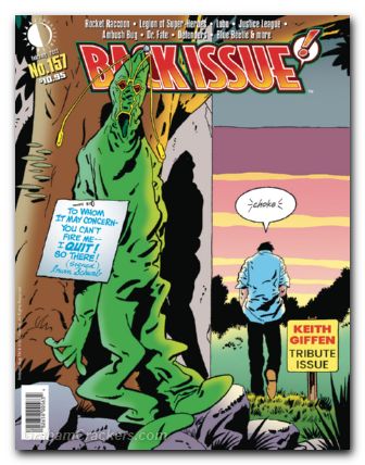 Back Issue #157 Keith Giffen Tribute Issue