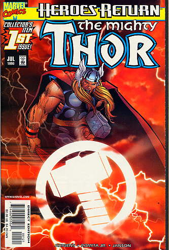 Thor #1 (1998) Sunburts variant