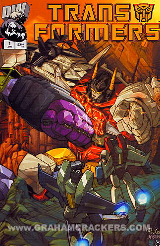 Transformers Generation 1 #1 (2002) superions cover