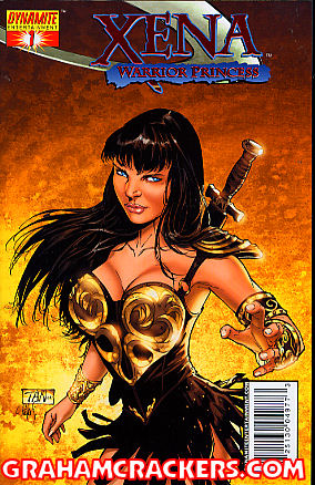 Xena Warrior Princess #1 (2006) tan foil variant