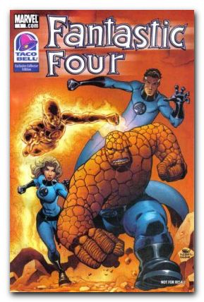 Fantastic Four #1 (2008) taco bell exclusive