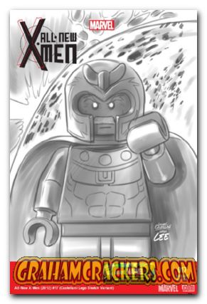 All New X-Men #17 (2012) lego sketch variant