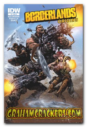 Borderlands Origins #3 (2012) variant