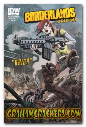 Borderlands Origins #4 (2012) variant 