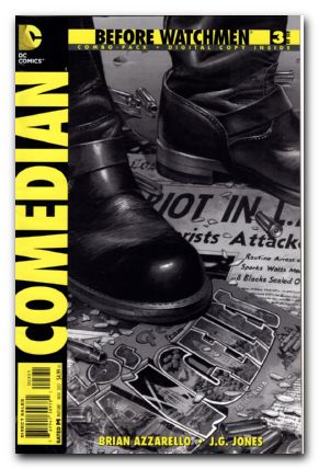 Before Watchmen Comedian #3 combo pack