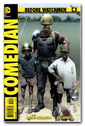 Before Watchmen Comedian #4 combo pack