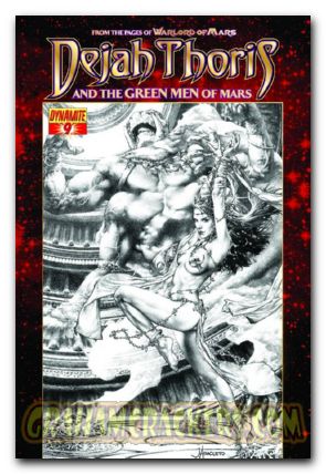 Dejah Thoris and Green Men of Mars #9 (2013) subscription cover