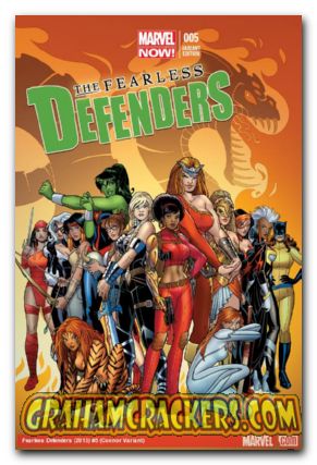 Fearless Defenders #5 conner cover