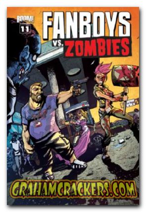 Fanboys vs Zombies #11 (2012) cover b