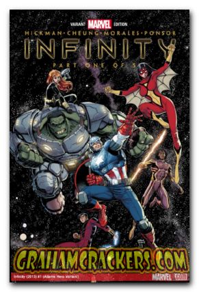 Infinity #1 (2013) Art Adams variant