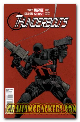Thunderbolts #5 (2012) Tan Connecting variant