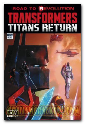 Transformers Titans Return #1 (2016) SDCC cover