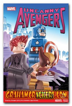 Uncanny Avengers #12 (2012) lego variant