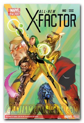 All New X-Factor #2 campbell cover