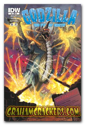Godzilla Rulers of Earth #2 (2013) variant cover