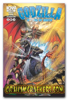 Godzilla Rulers of Earth #4 (2013) variant cover