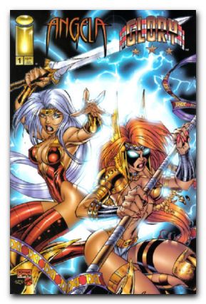 Angela Glory Rage of Angels #1 (1996) cover a