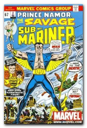 Sub-Mariner #67 (1968) marvel legends reprint