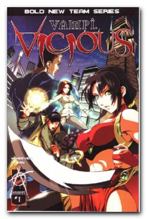 Vampi Vicious #1 (2003) cover b
