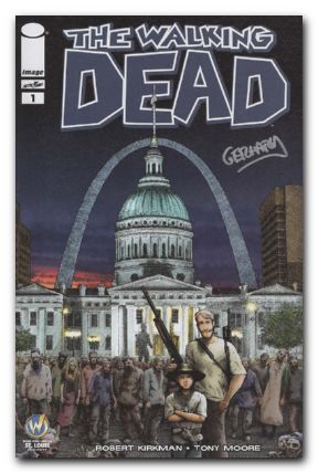 Walking Dead #1 (2003) wizard world st louis 2015 exclusive