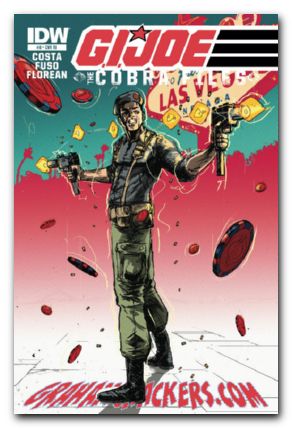 GI Joe Cobra Files #8 (2013) incentive cover