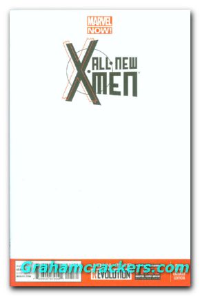 All New X-Men #1 (2012) blank variant