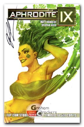 Aphrodite IX #9 (2013) variant hawkins signed
