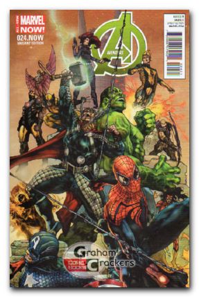 Avengers #24 (2012) bianchi cover
