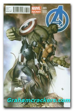 Avengers #3 (2012) granov variant cover