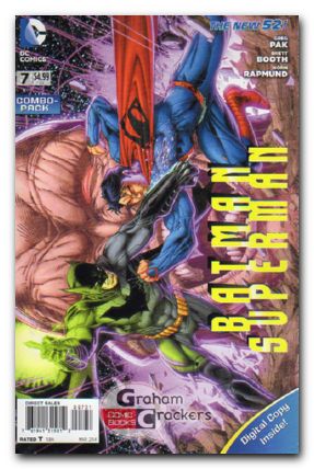 Batman Superman #7 (2013) combo pack