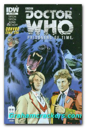 Doctor Who Prisoners Of Time #5 (2013) denver comic con exclusive variant