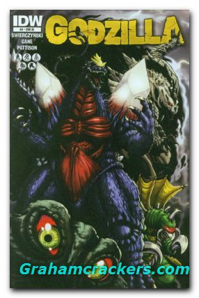 Godzilla #9 (2012) variant cover