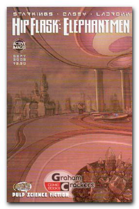 Hip Flask Elephantmen #1 (2003) variant cover b