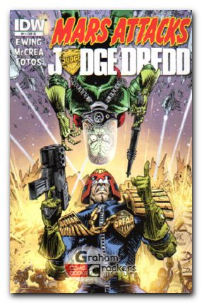 Mars Attacks Judge Dredd #1 variant cover