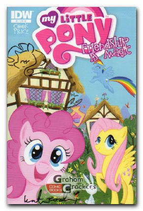 My Little Pony Friendship is Magic #1 DF signed cover