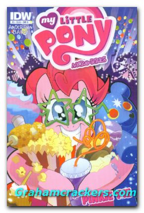 My Little Pony Micro Series #5 pinkie pie cover b