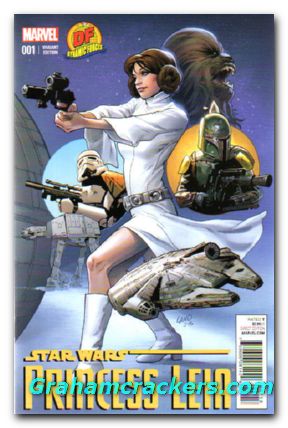 Princess Leia #1 df exclusive cover