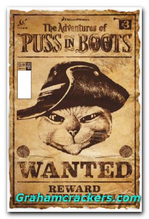 Adventures of Puss In Boots #3 (2016) cover b