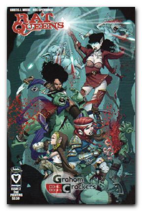 Rat Queens #2 (2013) second print