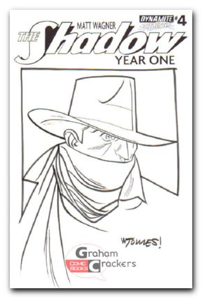Shadow Year One #4 Torres hand drawn cover