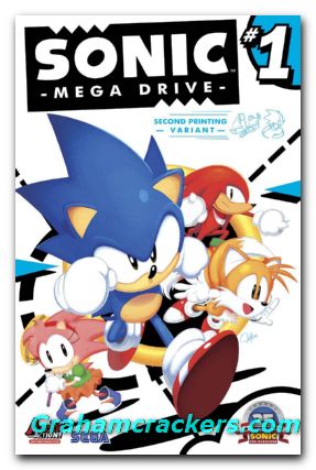 Sonic Mega Drive #1 second print