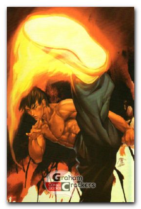 Street Fighter #10 (2004) foil cover