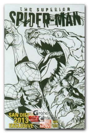 Superior Spider-Man #13 (2013) SDCC Exclusive Black & White Edition